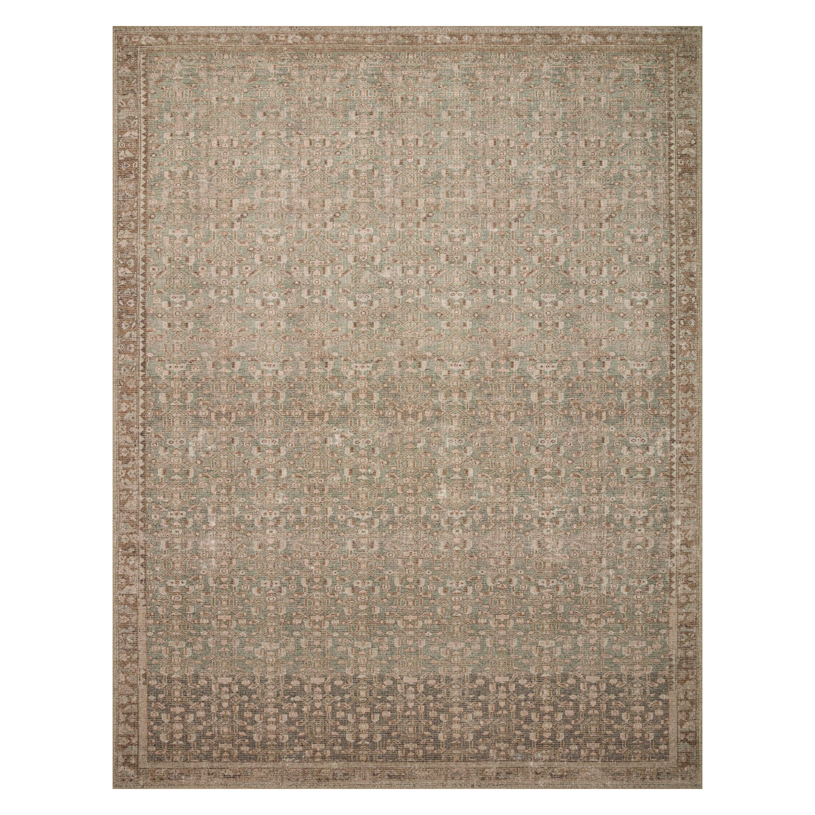 Angela Rose x Loloi Aubrey Sage/ Bark Rug - Rug & Weave