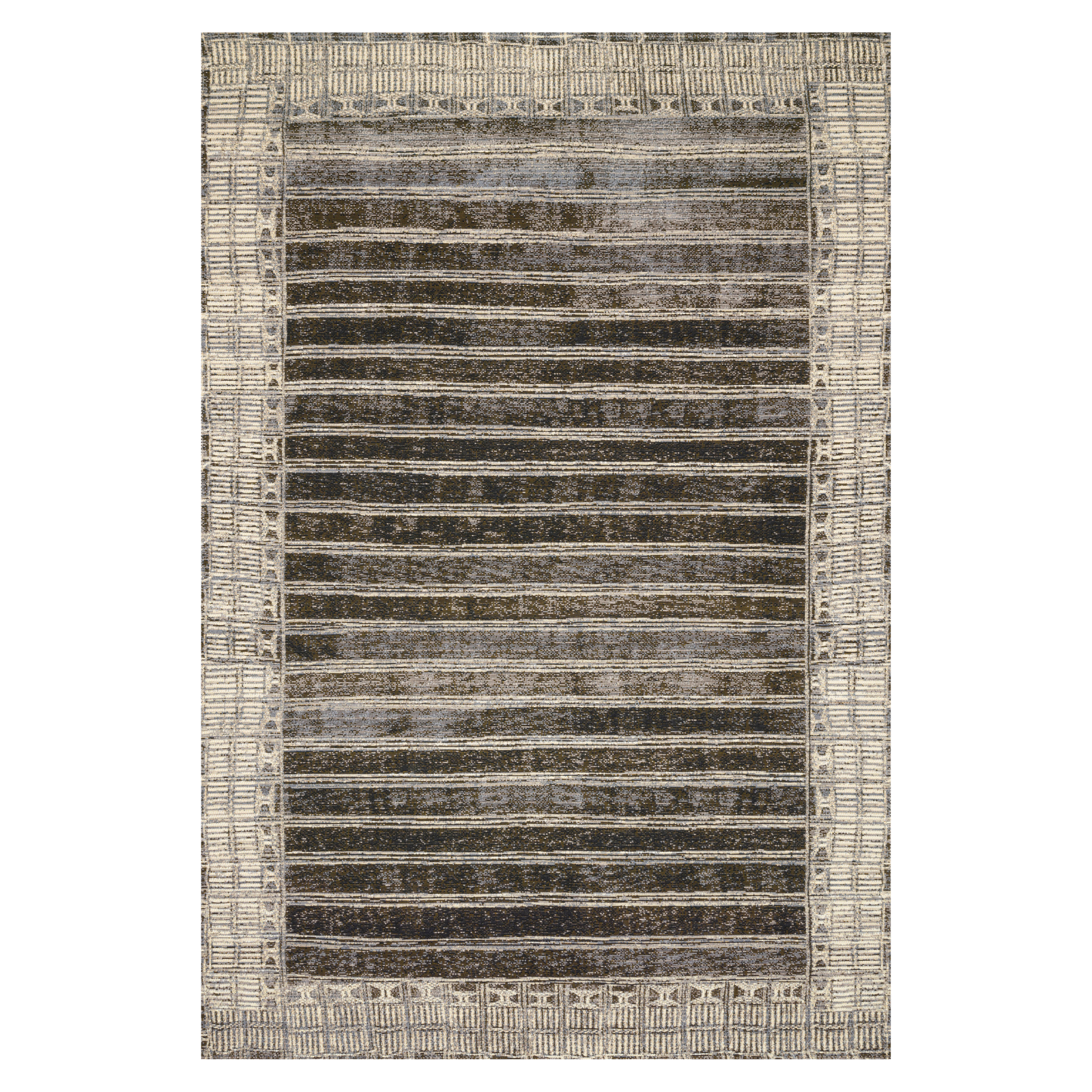 Loloi Mika Charcoal / Ivory Rug - Rug & Weave