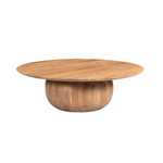 Breena Coffee Table 4 - b - FURNITURE - coffee table - round Moe's Furniture