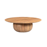 Breena Coffee Table 4 - b - FURNITURE - coffee table - round Moe's Furniture