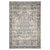 Loloi Mika Grey / Blue Outdoor Rug 5-Rugs - indoor/outdoor Loloi