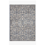 Amber Lewis x Loloi Zuma Blue / Ivory Rug 2-RUGS - patterned Loloi