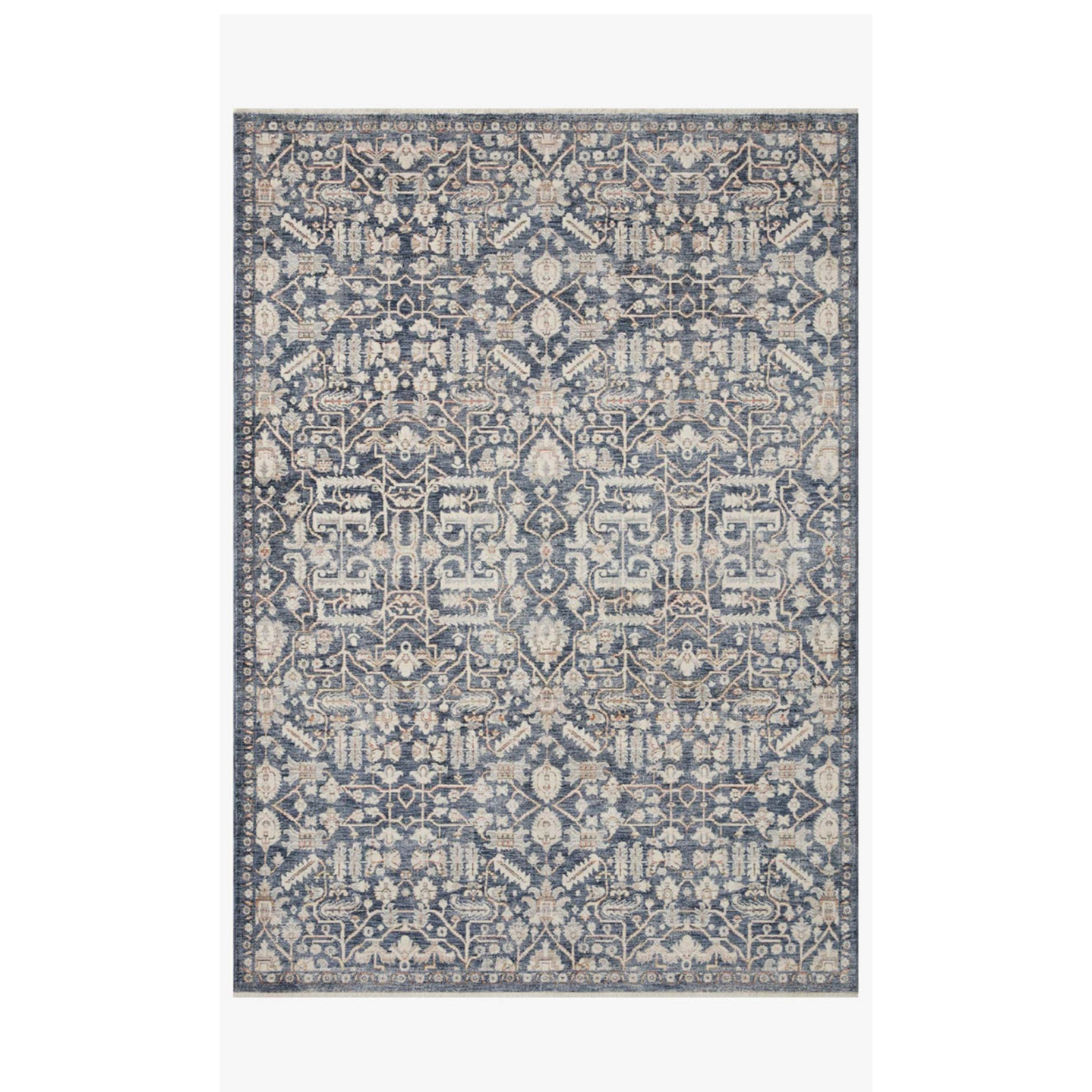 Amber Lewis x Loloi Zuma Blue / Ivory Rug - Rug & Weave