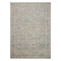 Angela Rose x Loloi Blake Sky/ Beige Rug 0-RUGS Loloi