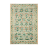Rifle Paper Co. X Loloi/ Eden Mughal Rose Moss Rug 0-RUGS-patterned Loloi