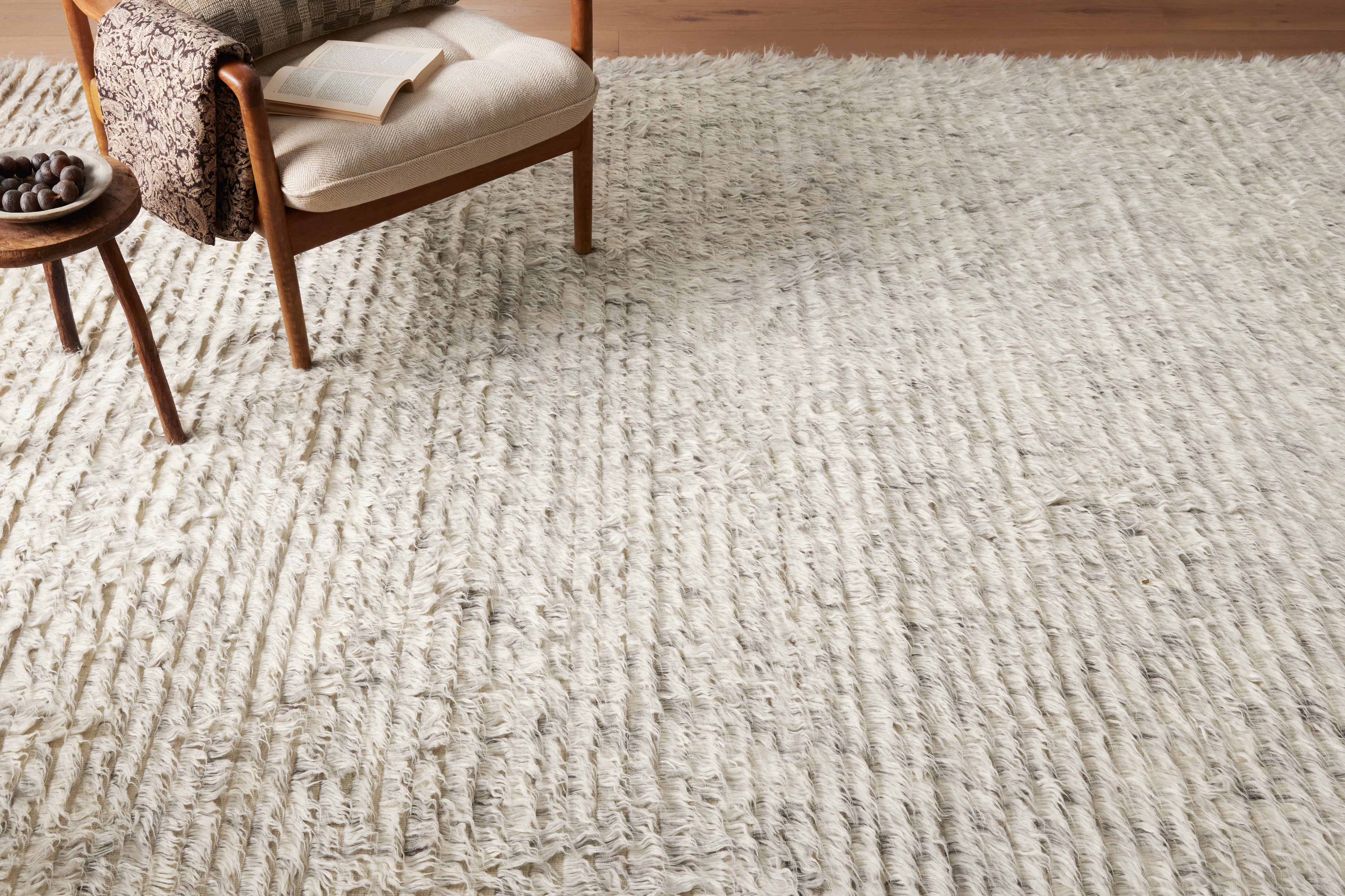 Amber Lewis x Loloi Woodland Silver - Rug & Weave