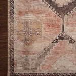 Loloi Wynter Graphite / Blush Rug 2-RUGS - patterned Loloi
