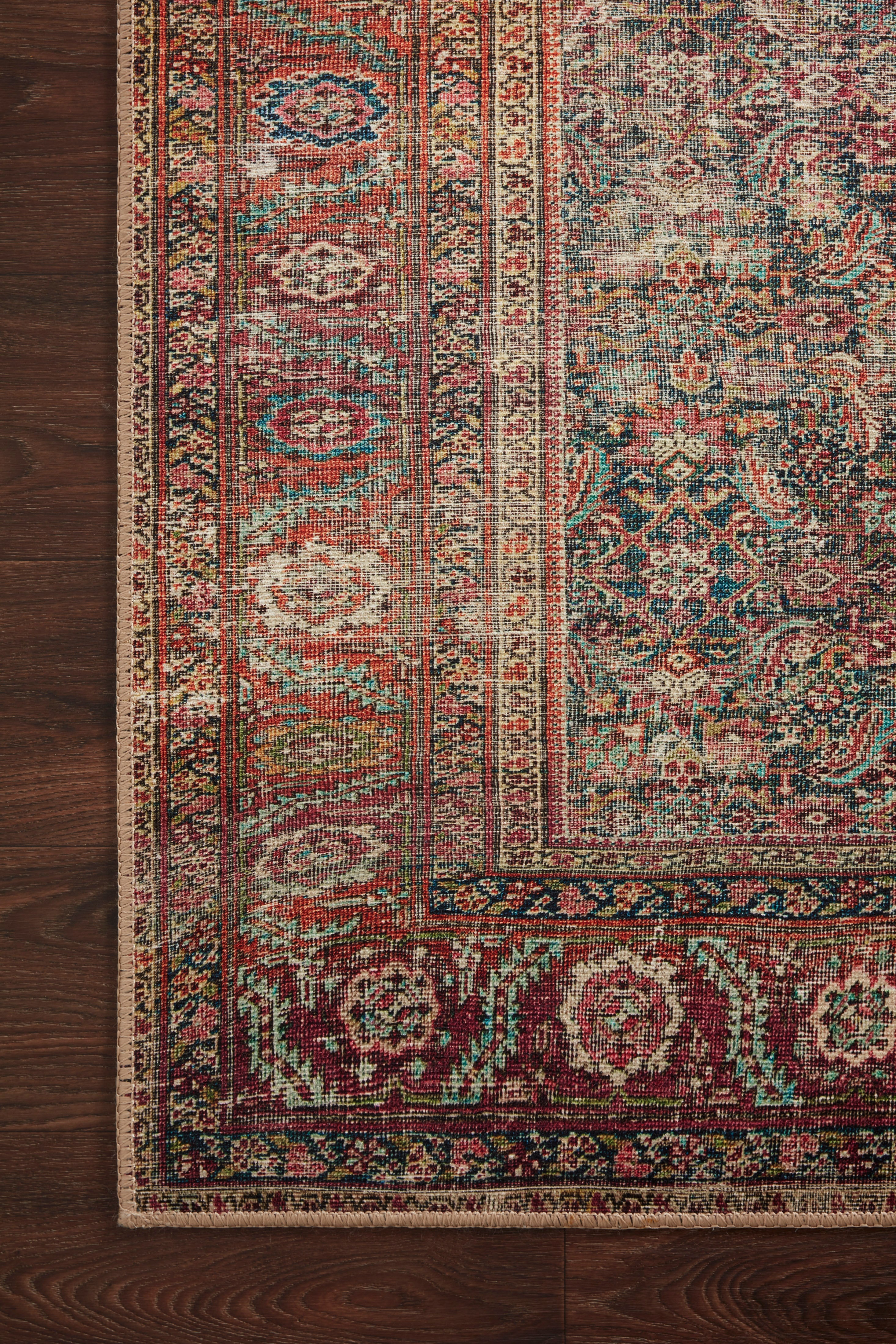 Loloi Wynter Onyx / Multi Rug patterned rugs Loloi