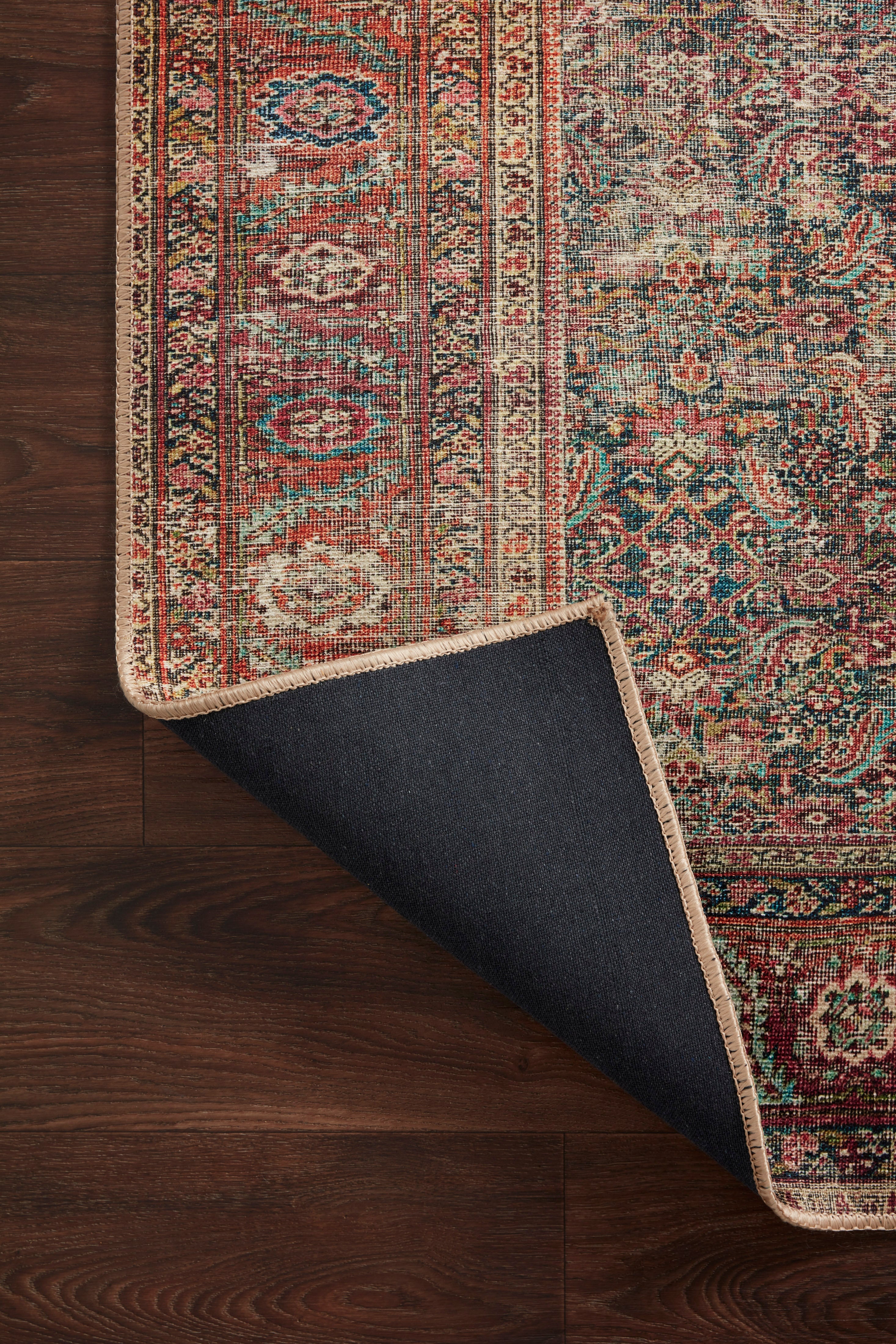 Loloi Wynter Onyx / Multi Rug patterned rugs Loloi