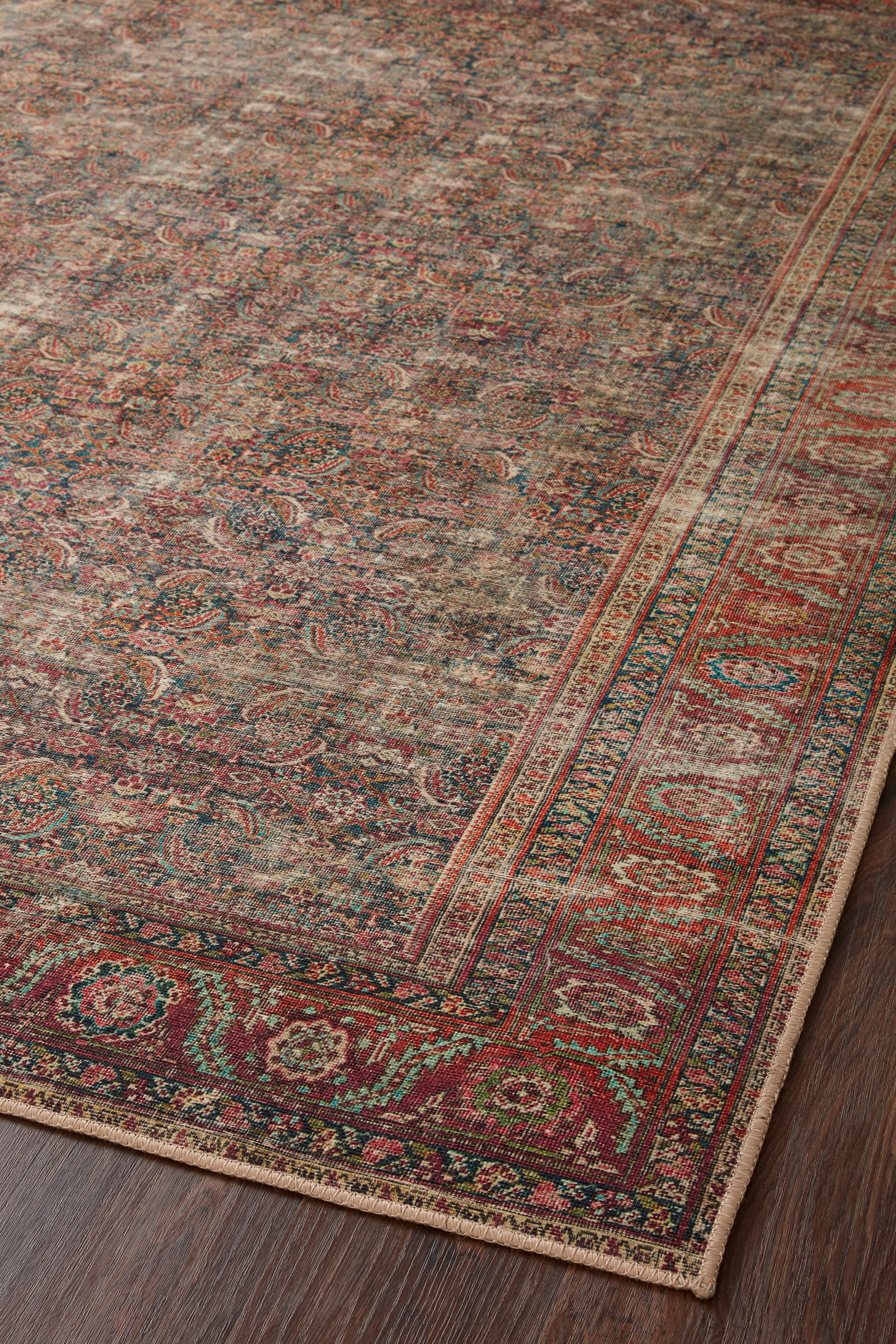 Loloi Wynter Onyx / Multi Rug patterned rugs Loloi