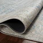 Loloi Wynter Ocean / Silver Rug patterned rugs Loloi