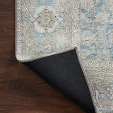 Loloi Wynter Ocean / Silver Rug patterned rugs Loloi