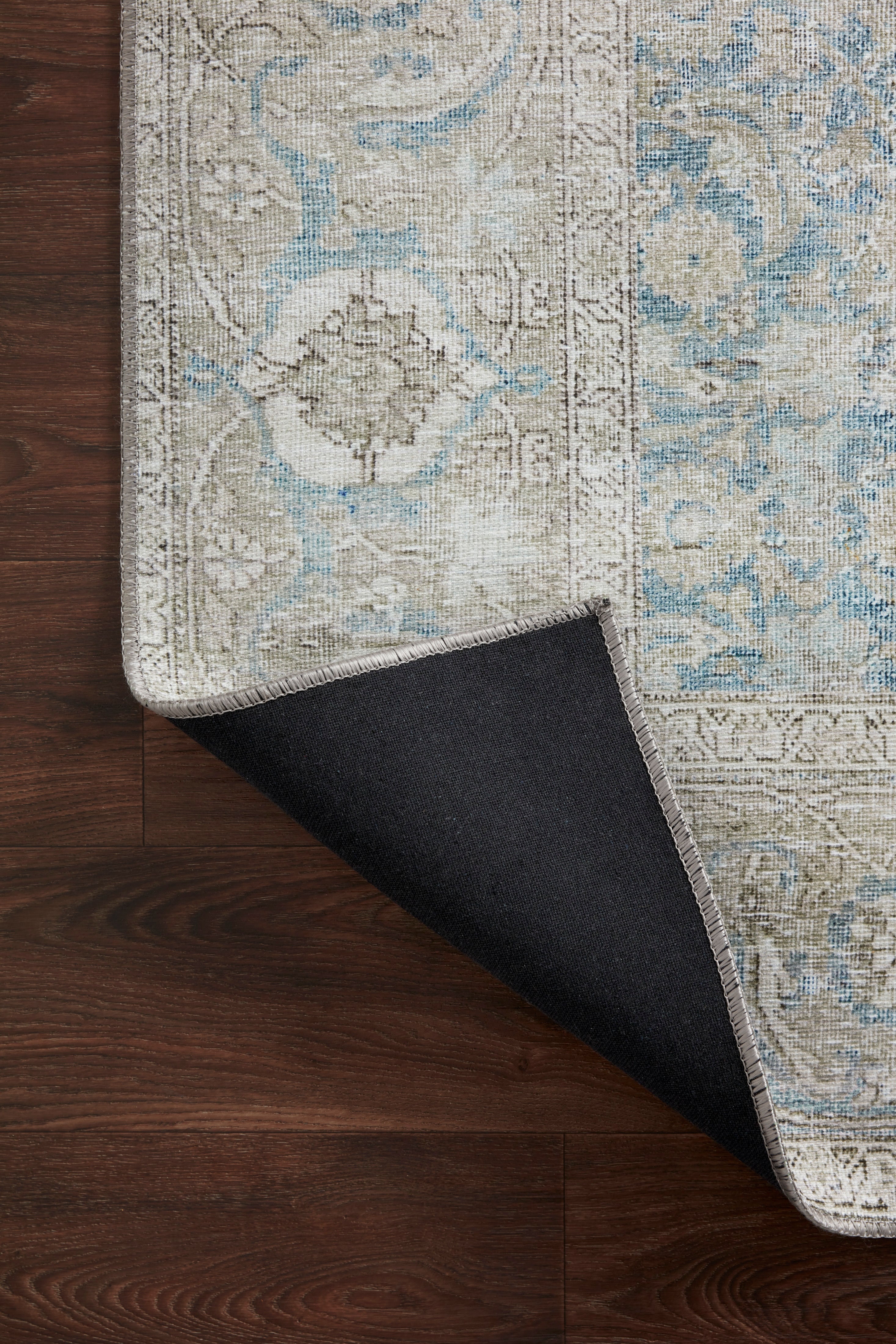 Loloi Wynter Ocean / Silver Rug patterned rugs Loloi