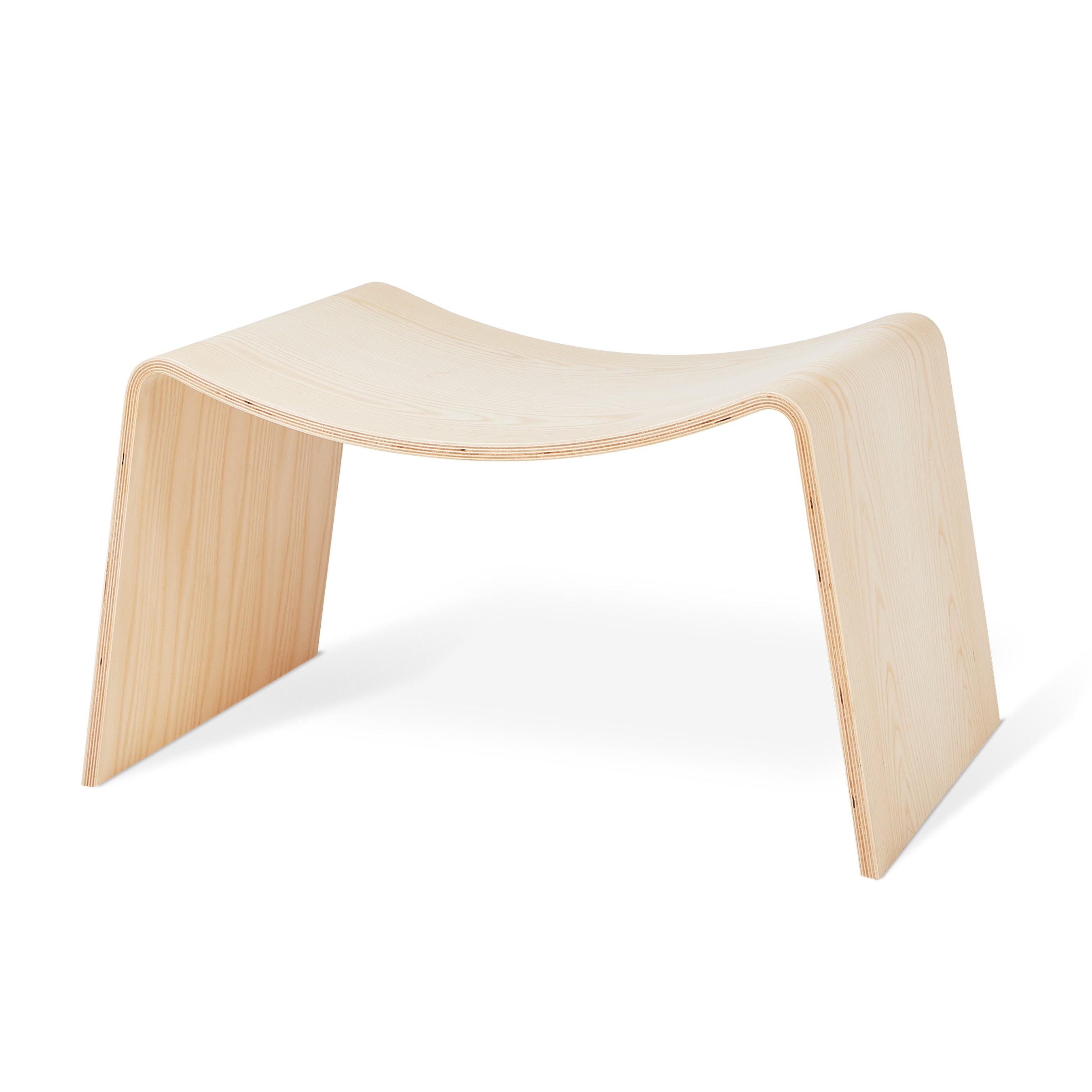 Gus* Modern Wave Stool - Rug & Weave