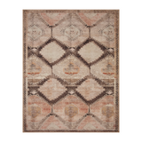 Loloi Wynter Graphite / Blush Rug 2-RUGS - patterned Loloi