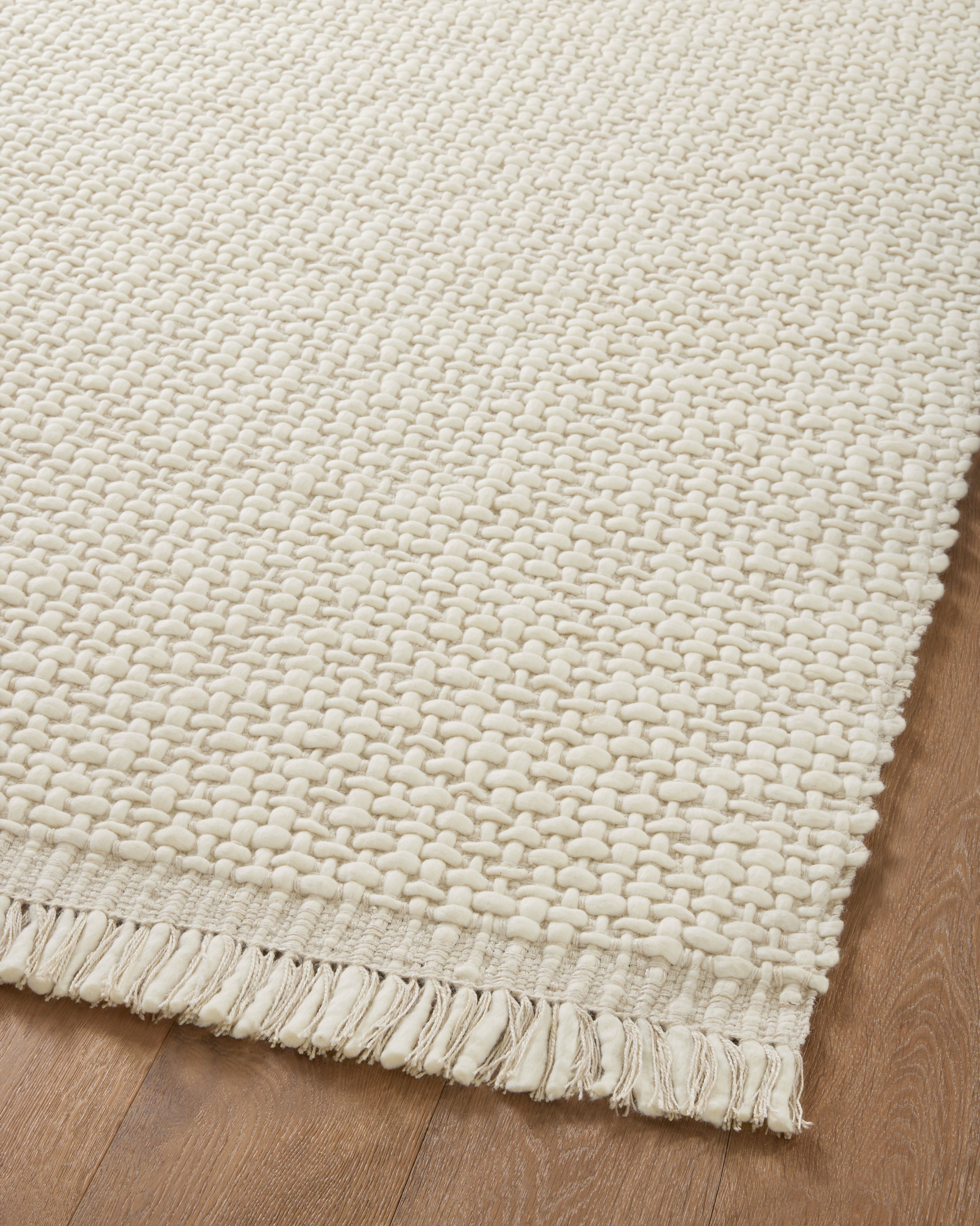 Amber Lewis x Loloi Yellowstone Ivory / Ivory 1-natural fibre rugs Loloi