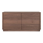 Curve Dresser 16 - FURNITURE - dresser Moe's Furniture Walnut