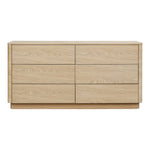 Curve Dresser 16 - FURNITURE - dresser Moe's Furniture Oak