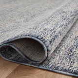 Amber Lewis x Loloi Zuma Denim / Ivory Rug 2-RUGS - patterned Loloi