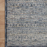 Amber Lewis x Loloi Zuma Denim / Ivory Rug 2-RUGS - patterned Loloi
