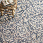 Amber Lewis x Loloi Zuma Blue / Ivory Rug 2-RUGS - patterned Loloi