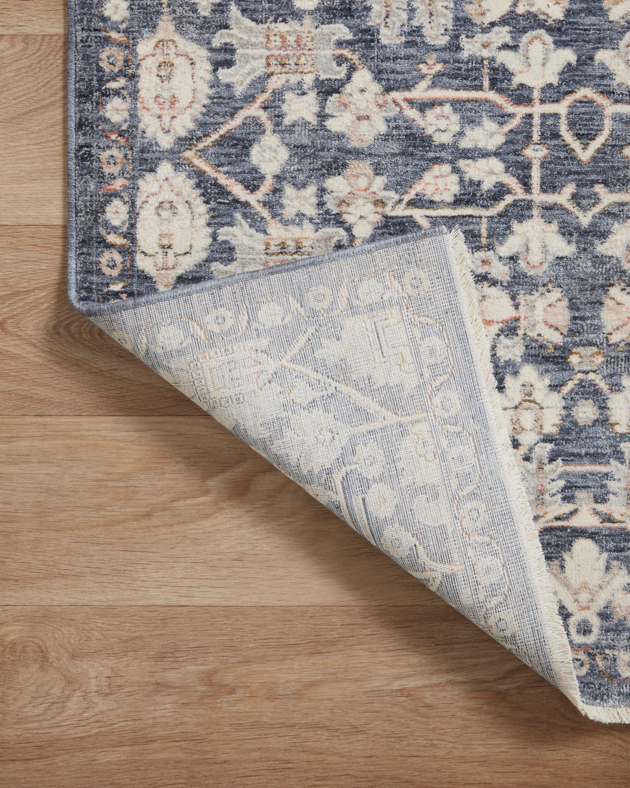 Amber Lewis x Loloi Zuma Blue / Ivory Rug 2-RUGS - patterned Loloi