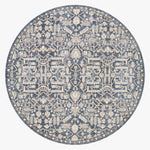 Amber Lewis x Loloi Zuma Blue / Ivory Rug 2-RUGS - patterned Loloi