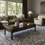 Amber Lewis x Loloi Zuma Blue / Ivory Rug 2-RUGS - patterned Loloi