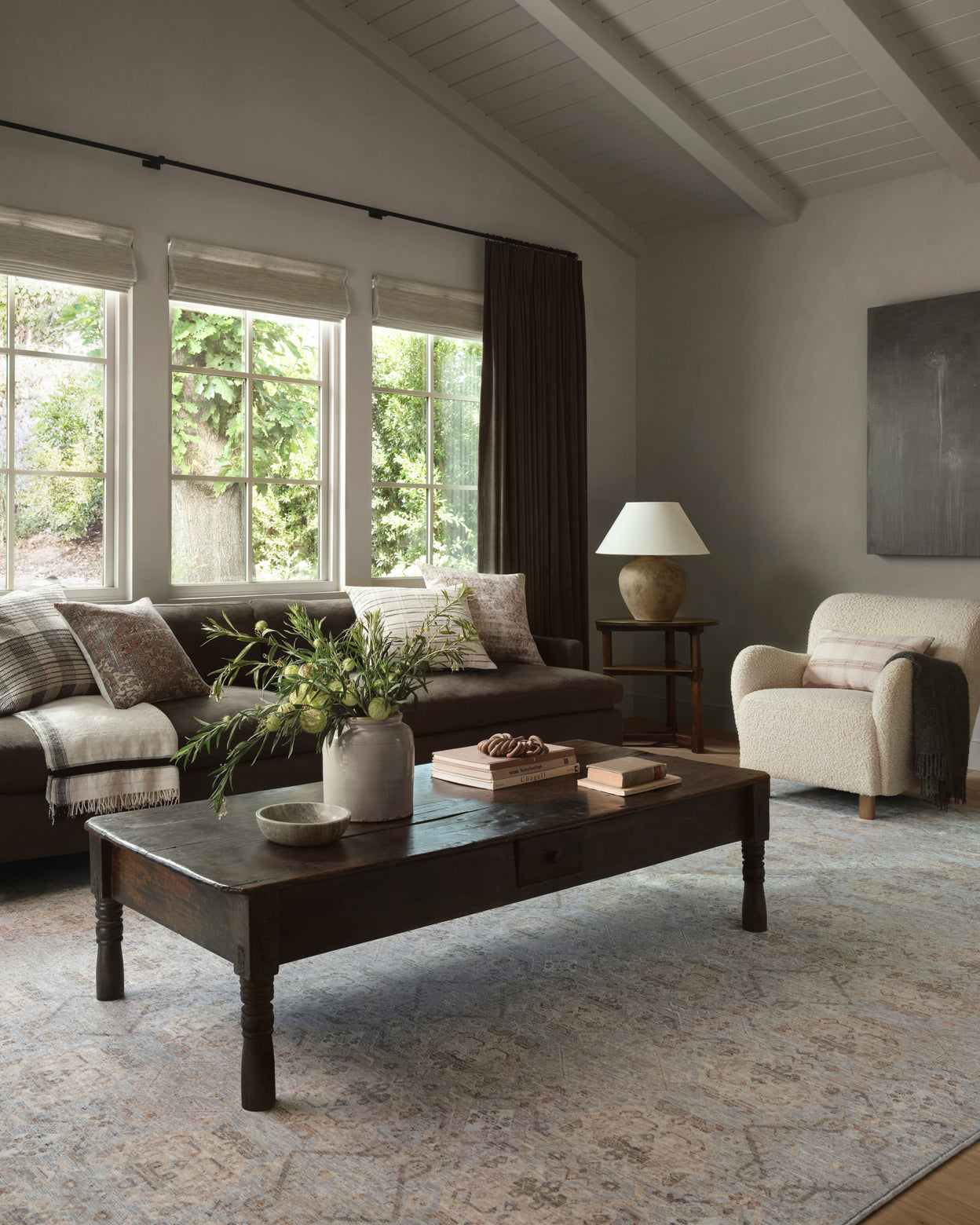 Amber Lewis x Loloi Zuma Silver / Multi - Rug & Weave