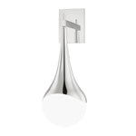 Ariana Wall Sconce sconce Hudson Valley Lighting Polished Nickel