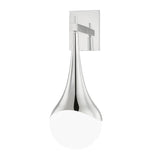 Ariana Wall Sconce sconce Hudson Valley Lighting Polished Nickel