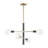 FLOOR MODEL - Astrid Chandelier - Aged Brass LIGHTING - floor model Hudson Valley Lighting