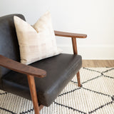 Chris Loves Julia x  Loloi Alice Cream / Charcoal - Diamonds Rug - Rug & Weave