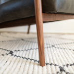 Chris Loves Julia x  Loloi Alice Cream / Charcoal - Diamonds Rug - Rug & Weave