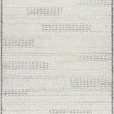 Becki Owens Davey Cream / Charcoal Rug 0-RUGS - wool Surya