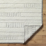 Becki Owens Davey Cream / Charcoal Rug 0-RUGS - wool Surya