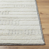 Becki Owens Davey Cream / Charcoal Rug 0-RUGS - wool Surya