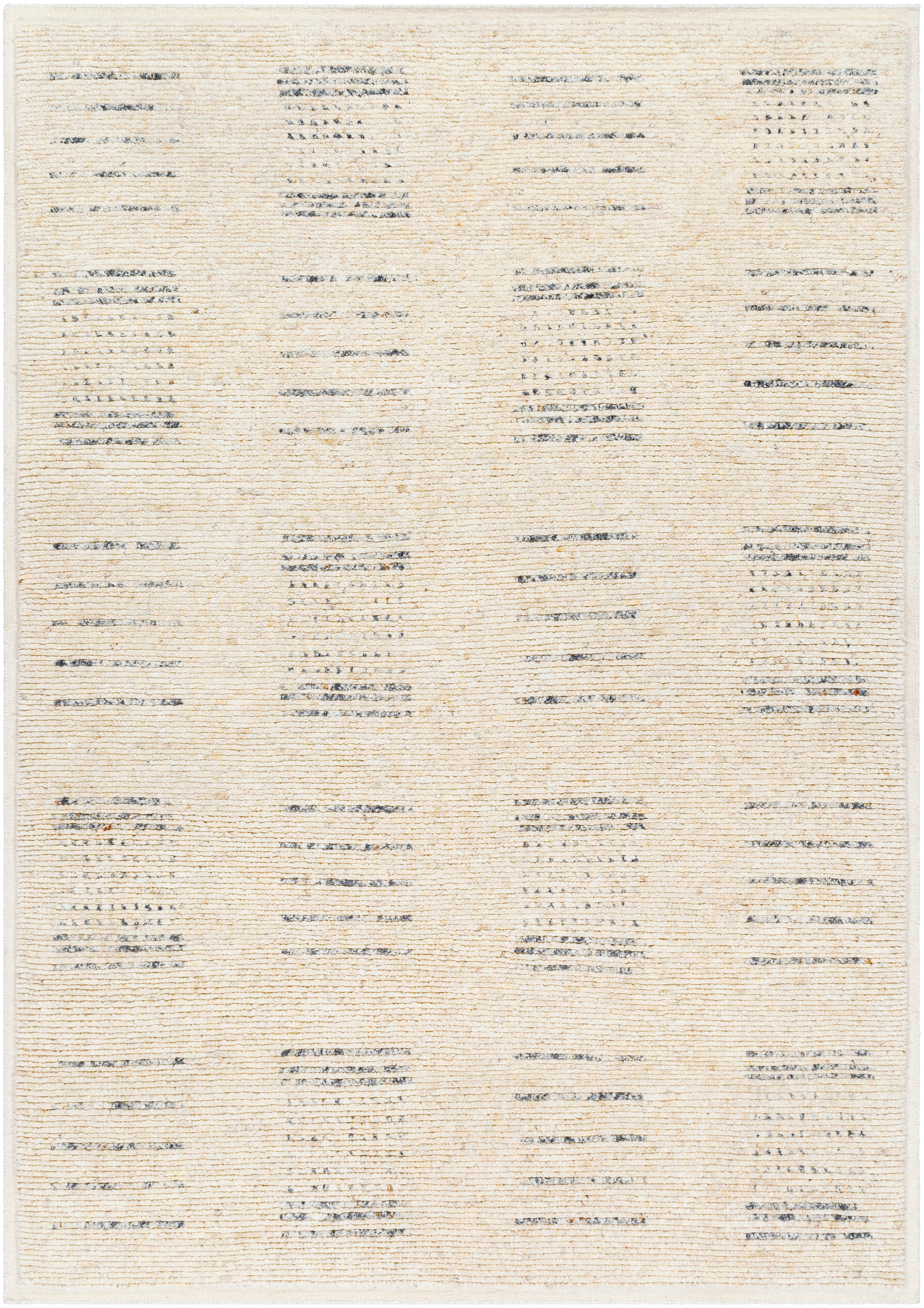 Becki Owens Davey Natural / Charcoal Rug 0-RUGS - wool Surya