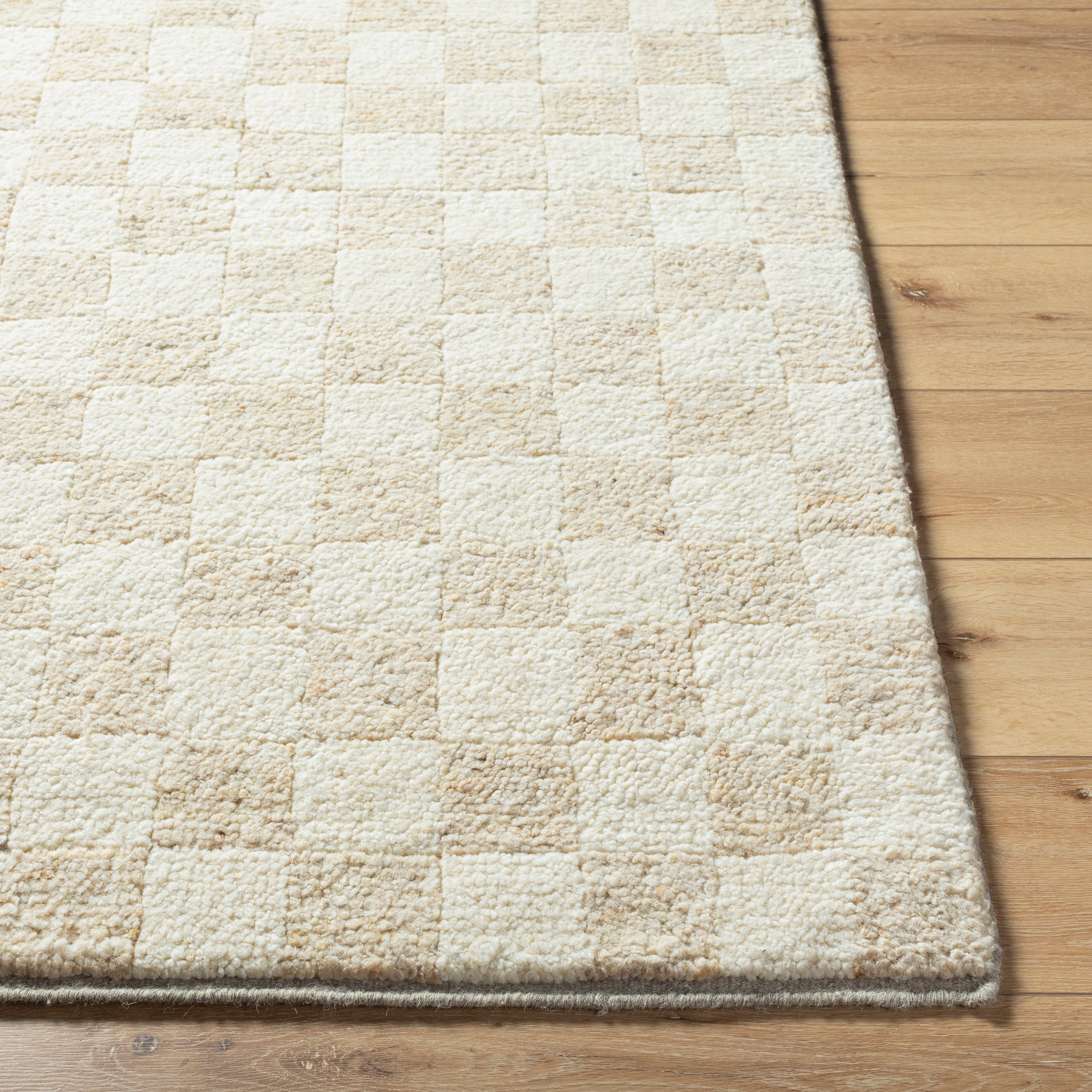 Becki Owens Davey Checkered Rug 0-RUGS - wool Surya