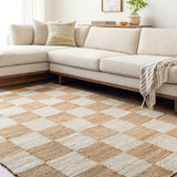 Becki Owens Kamey Checkered Jute Rug