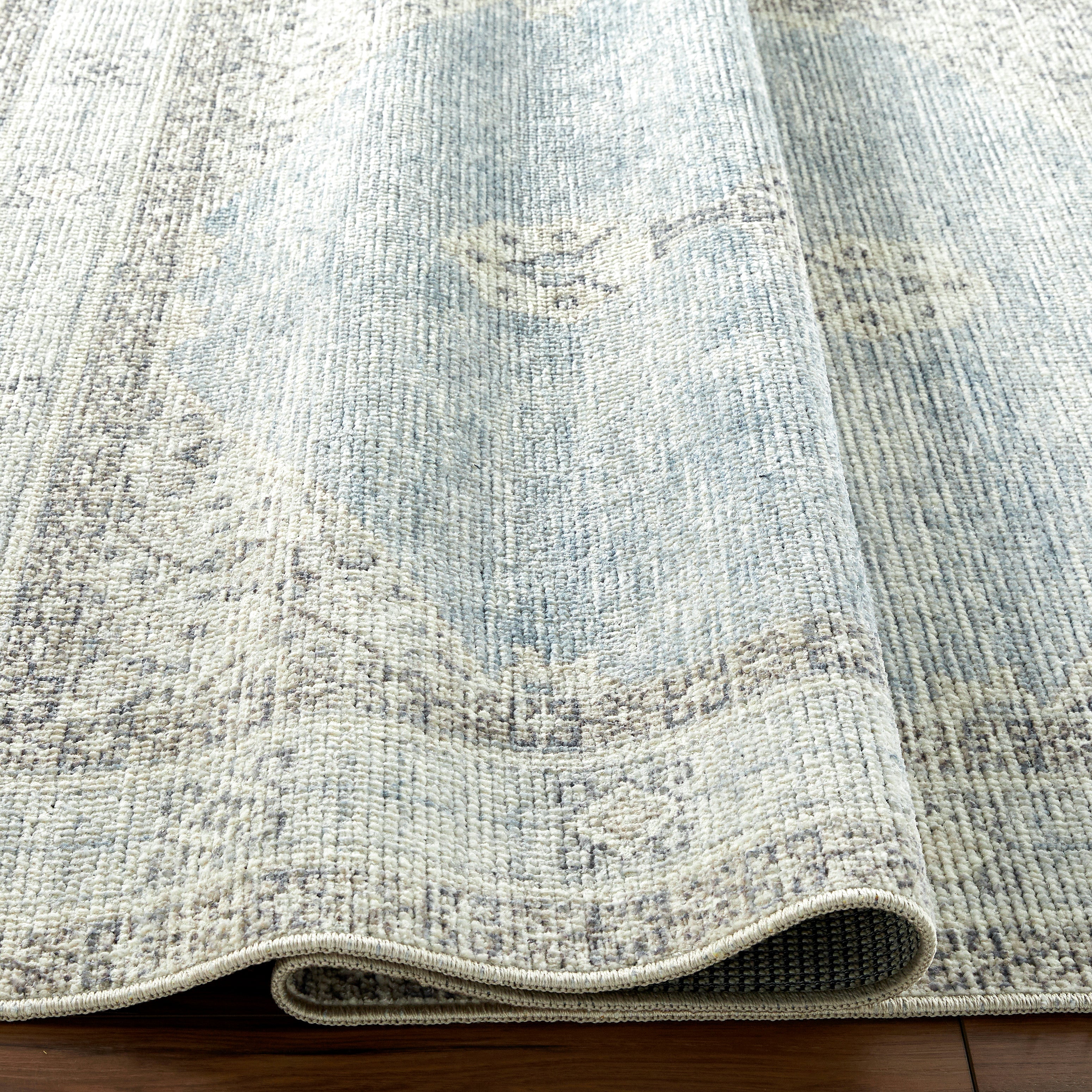 Becki Owens Lila Denim Rug 0-RUGS-patterned Surya