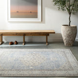 Becki Owens Lila Denim Rug 0-RUGS-patterned Surya