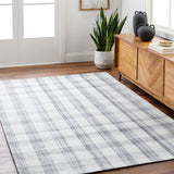 Becki Owens Sammy Silver Plaid Rug