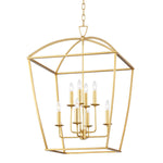 Bryant Lantern LIGHTING - pendant Hudson Valley Lighting Gold Leaf