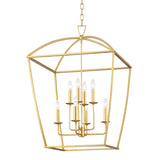 Bryant Lantern LIGHTING - pendant Hudson Valley Lighting Gold Leaf