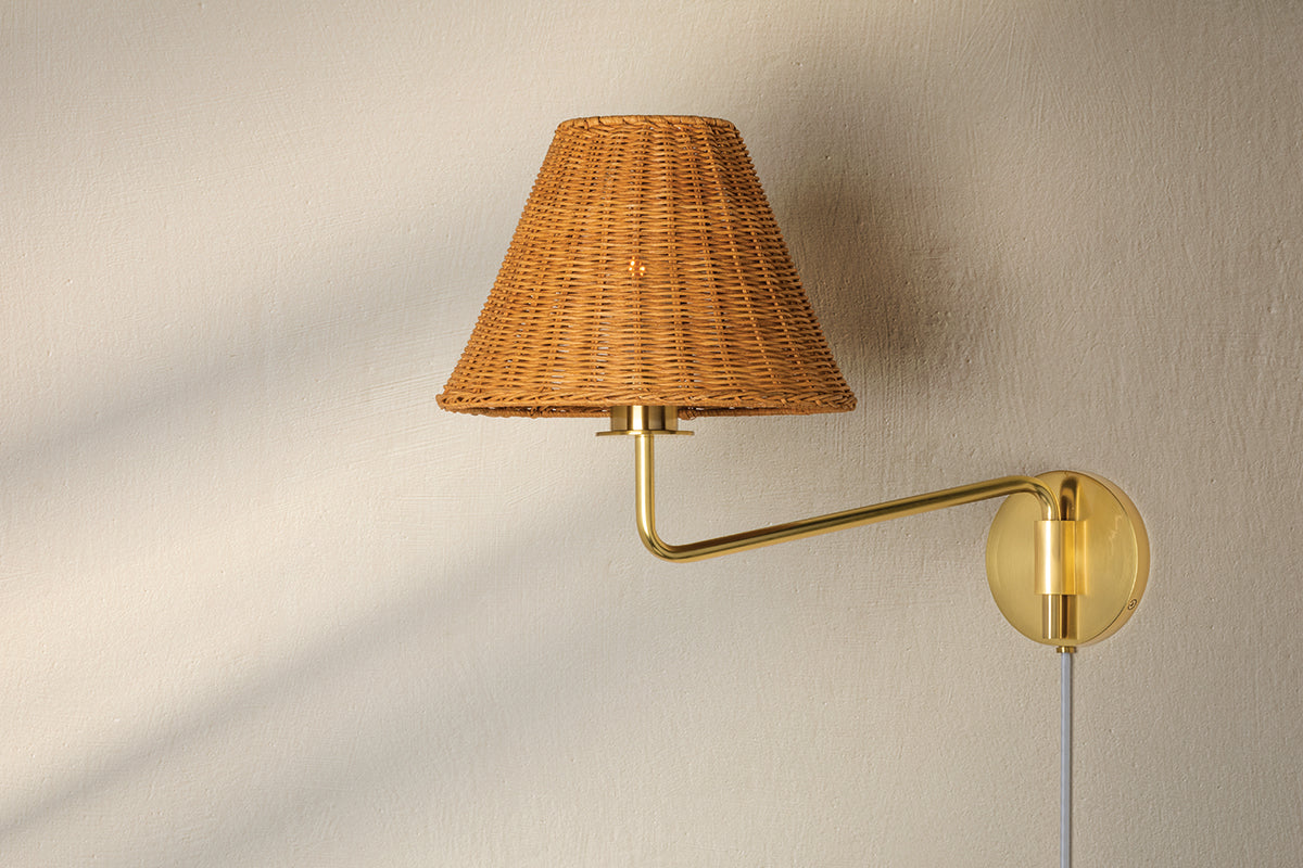 Issa Plug In Wall Sconce