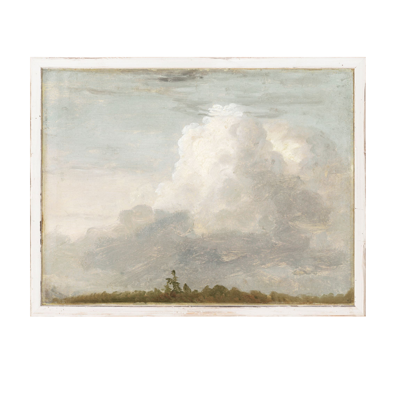 "Cloudy Skies Petite Scape" Framed Art Print ARTWORK - framed print Celadon Art