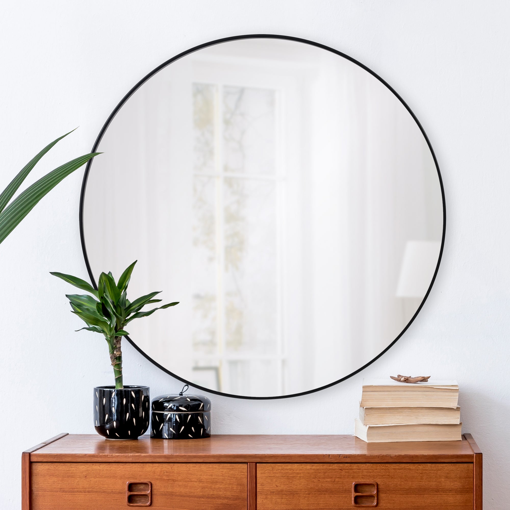 Claire Circle Wall Mirror - Rug & Weave