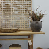 Drew Reclaimed Wood Console Table - Natural 5-VINTAGE -cabinet Hauer Market
