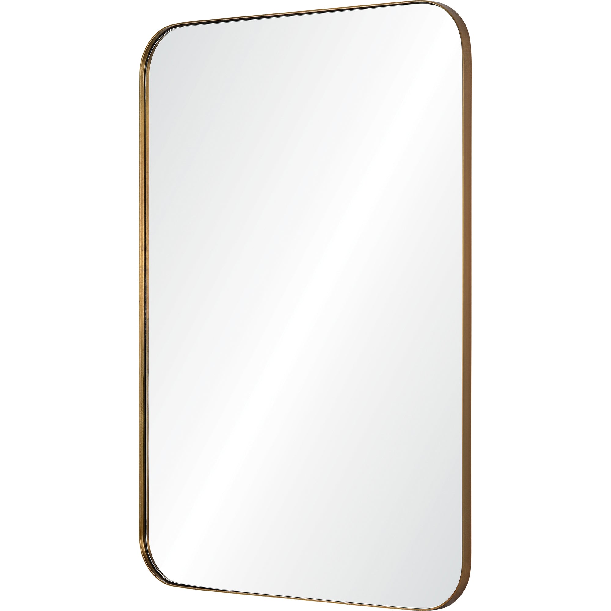 Eddie Bronze Wall Mirror - Rug & Weave